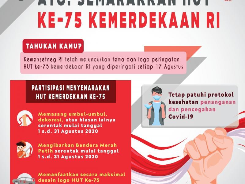 AYO! SEMARAKKAN HUT KE-75 KEMERDEKAAN RI