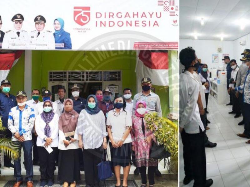 Monitoring Laboratorium Lingkungan, Komisi C DPRD Kunjungi DLH Kobar